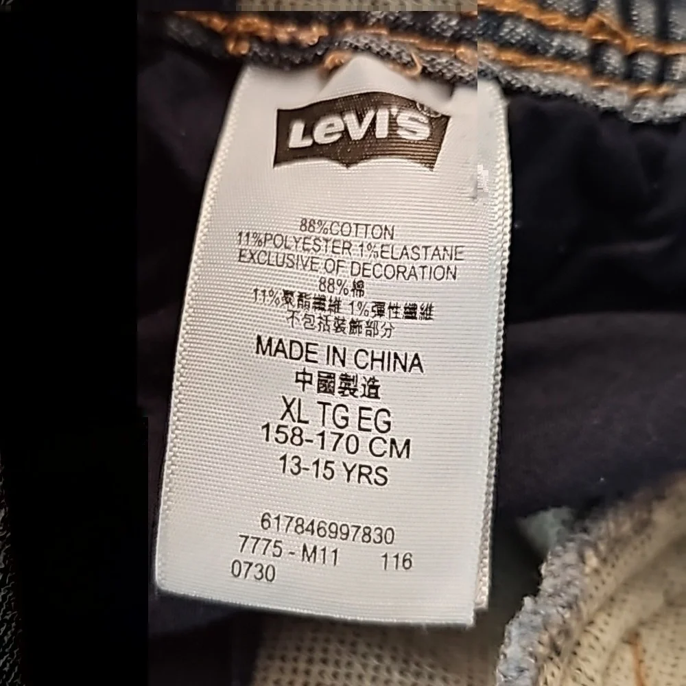 Levi's Knit Jogger Shorts Size XL Blue